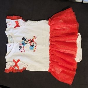 18M Mini Mouse Shirt with Skirt